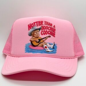 **NEW** TRUMP HOTTER THAN A HOOCHIE COOCHIE trucker hat